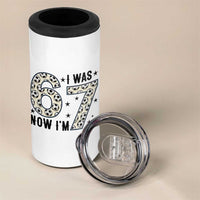 Funny Soccer 4 in 1 Can Cooler Tumbler I Was 6 Now I Am 7 Meme