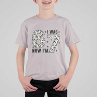 Funny Soccer T Shirt For Kid I Was 6 Now I Am 7 Meme