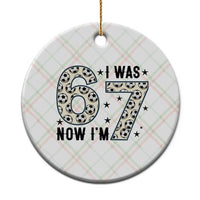 Funny Soccer Ceramic Ornament I Was 6 Now I Am 7 Meme