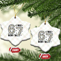 Funny Soccer Ceramic Ornament I Was 6 Now I Am 7 Meme
