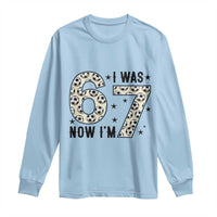 Funny Soccer Long Sleeve Shirt I Was 6 Now I Am 7 Meme