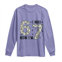 Funny Soccer Long Sleeve Shirt I Was 6 Now I Am 7 Meme