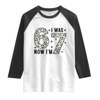 Funny Soccer Raglan Shirt I Was 6 Now I Am 7 Meme