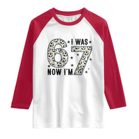 Funny Soccer Raglan Shirt I Was 6 Now I Am 7 Meme