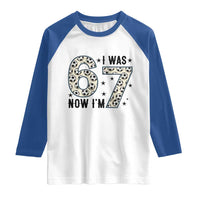 Funny Soccer Raglan Shirt I Was 6 Now I Am 7 Meme