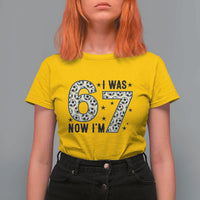 Funny Soccer T Shirt For Women I Was 6 Now I Am 7 Meme