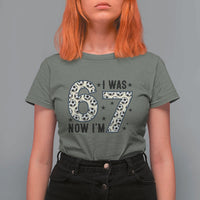 Funny Soccer T Shirt For Women I Was 6 Now I Am 7 Meme