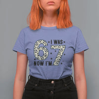 Funny Soccer T Shirt For Women I Was 6 Now I Am 7 Meme