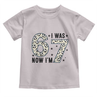 Funny Soccer Toddler T Shirt I Was 6 Now I Am 7 Meme