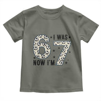 Funny Soccer Toddler T Shirt I Was 6 Now I Am 7 Meme