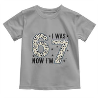 Funny Soccer Toddler T Shirt I Was 6 Now I Am 7 Meme