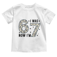 Funny Soccer Toddler T Shirt I Was 6 Now I Am 7 Meme