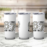 Funny Soccer Tumbler Cup I Was 6 Now I Am 7 Meme