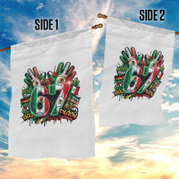 Funny Mexico Soccer Garden Flag Six Seven Meme Trending Gift