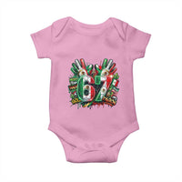 Funny Mexico Soccer Baby Onesie Six Seven Meme Trending Gift