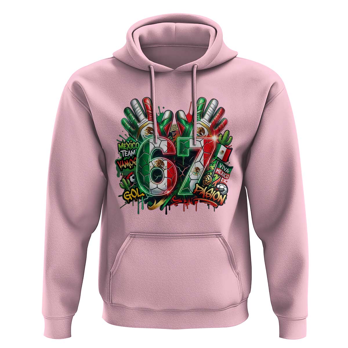 Funny Mexico Soccer Hoodie Six Seven Meme Trending Gift
