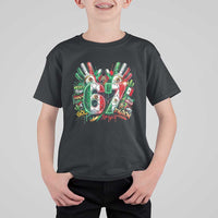 Funny Mexico Soccer T Shirt For Kid Six Seven Meme Trending Gift
