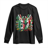 Funny Mexico Soccer Long Sleeve Shirt Six Seven Meme Trending Gift