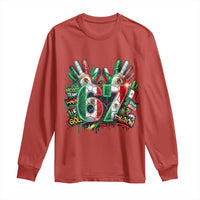Funny Mexico Soccer Long Sleeve Shirt Six Seven Meme Trending Gift