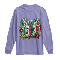 Funny Mexico Soccer Long Sleeve Shirt Six Seven Meme Trending Gift
