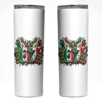 Funny Mexico Soccer Skinny Tumbler Six Seven Meme Trending Gift