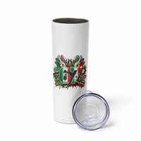 Funny Mexico Soccer Skinny Tumbler Six Seven Meme Trending Gift