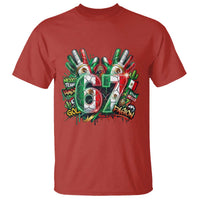 Funny Mexico Soccer T Shirt Six Seven Meme Trending Gift