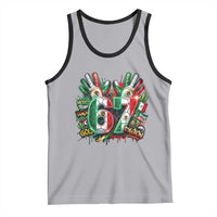Funny Mexico Soccer Tank Top Six Seven Meme Trending Gift