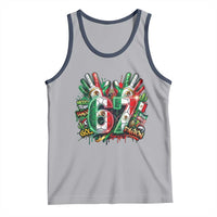 Funny Mexico Soccer Tank Top Six Seven Meme Trending Gift