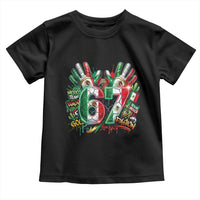 Funny Mexico Soccer Toddler T Shirt Six Seven Meme Trending Gift