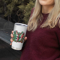 Funny Mexico Soccer Tumbler Cup Six Seven Meme Trending Gift