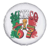 Mexico Soccer Fan Spare Tire Cover Funny 67 Viral Gen Alpha Slang Gift