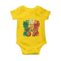 Mexico Soccer Fan Baby Onesie Funny 67 Viral Gen Alpha Slang Gift