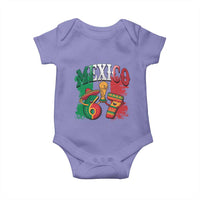 Mexico Soccer Fan Baby Onesie Funny 67 Viral Gen Alpha Slang Gift
