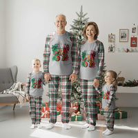 Mexico Soccer Fan Plaid Pajama Set Funny 67 Viral Gen Alpha Slang Gift