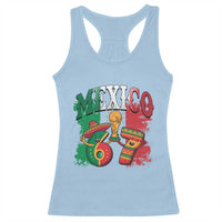 Mexico Soccer Fan Racerback Tank Top Funny 67 Viral Gen Alpha Slang Gift