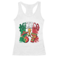 Mexico Soccer Fan Racerback Tank Top Funny 67 Viral Gen Alpha Slang Gift