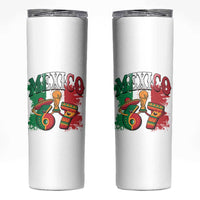 Mexico Soccer Fan Skinny Tumbler Funny 67 Viral Gen Alpha Slang Gift