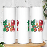 Mexico Soccer Fan Skinny Tumbler Funny 67 Viral Gen Alpha Slang Gift