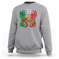 Mexico Soccer Fan Sweatshirt Funny 67 Viral Gen Alpha Slang Gift