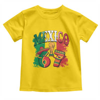 Mexico Soccer Fan Toddler T Shirt Funny 67 Viral Gen Alpha Slang Gift