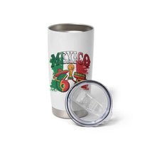 Mexico Soccer Fan Tumbler Cup Funny 67 Viral Gen Alpha Slang Gift
