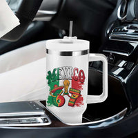 Mexico Soccer Fan Tumbler With Handle Funny 67 Viral Gen Alpha Slang Gift