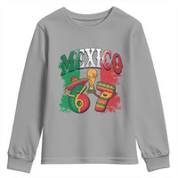 Mexico Soccer Fan Youth Sweatshirt Funny 67 Viral Gen Alpha Slang Gift
