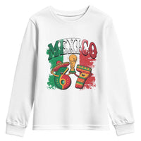 Mexico Soccer Fan Youth Sweatshirt Funny 67 Viral Gen Alpha Slang Gift