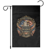 Vintage American Flag Eagle 250th Anniversary Garden Flag No Kings In America