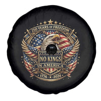 Vintage American Flag Eagle 250th Anniversary Spare Tire Cover No Kings In America