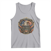 Vintage American Flag Eagle 250th Anniversary Tank Top No Kings In America