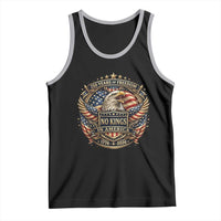 Vintage American Flag Eagle 250th Anniversary Tank Top No Kings In America