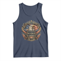 Vintage American Flag Eagle 250th Anniversary Tank Top No Kings In America